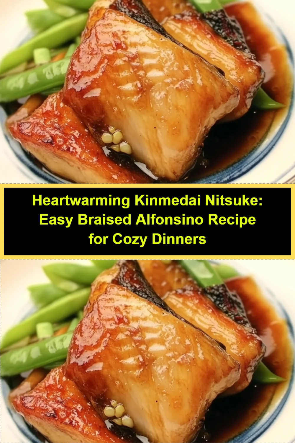 Heartwarming Kinmedai Nitsuke: Easy Braised Alfonsino Recipe for Cozy Dinners