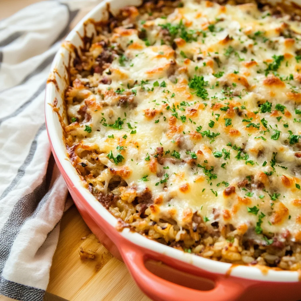 Delicious Meat Doria (Rice Gratin) Recipe