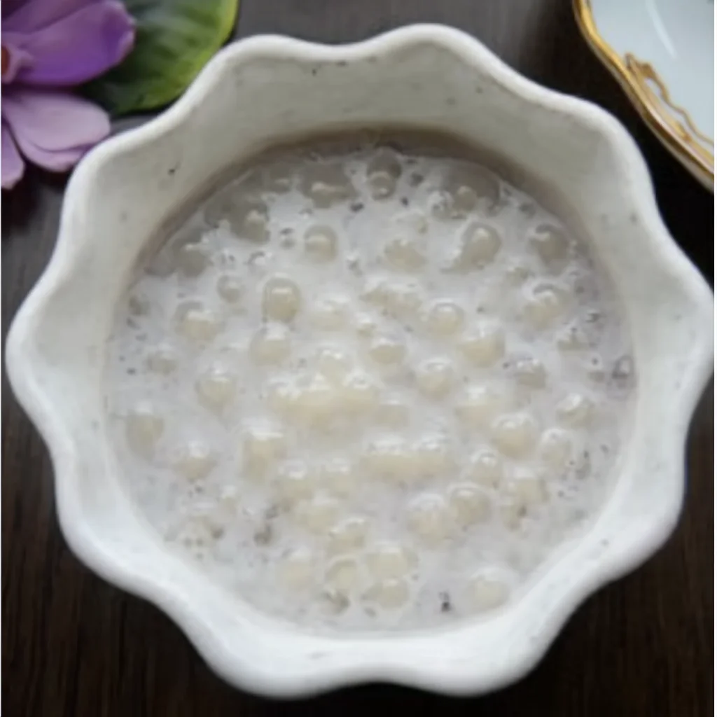 Delicious Taro Tapioca Pearl Dessert Recipe