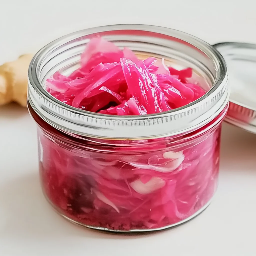 Deliciously Easy Beni Shoga (Red Pickled Ginger) Recipe