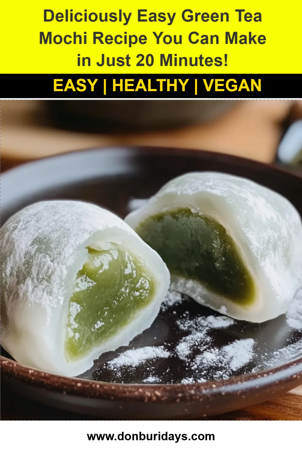 Deliciously Easy Green Tea Mochi Recipe You Can Make in Just 20 Minutes!