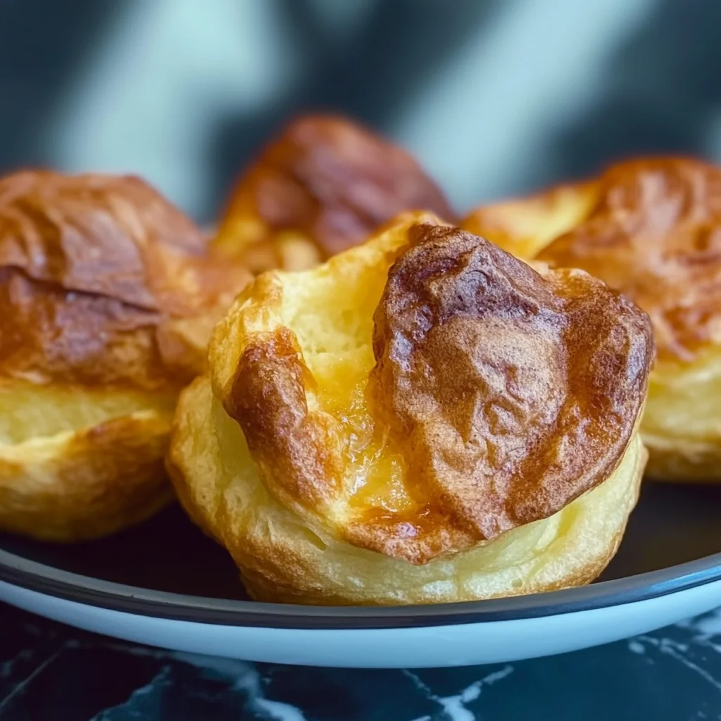 Deliciously Easy Popovers with Strawberry Butter Recipe
