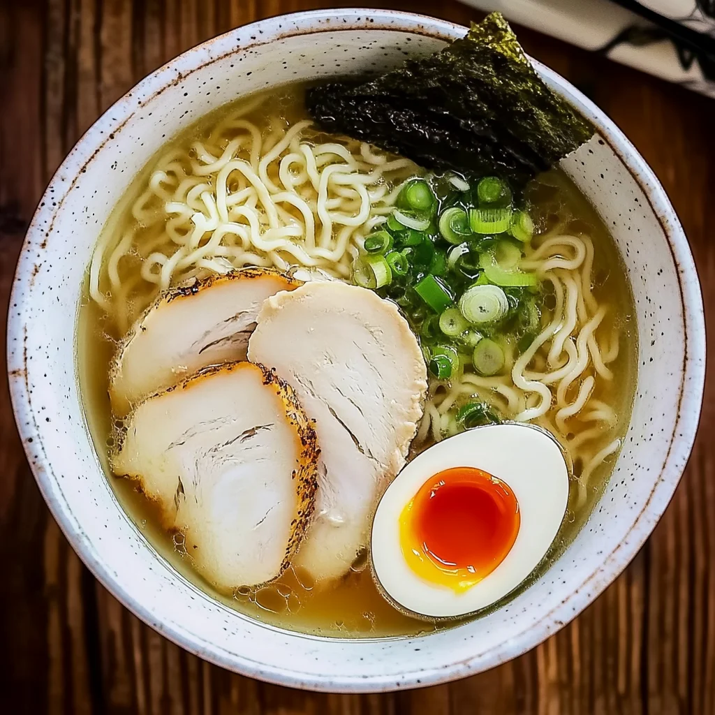 Easy Shio Ramen Recipe (Comfort in a Bowl)
