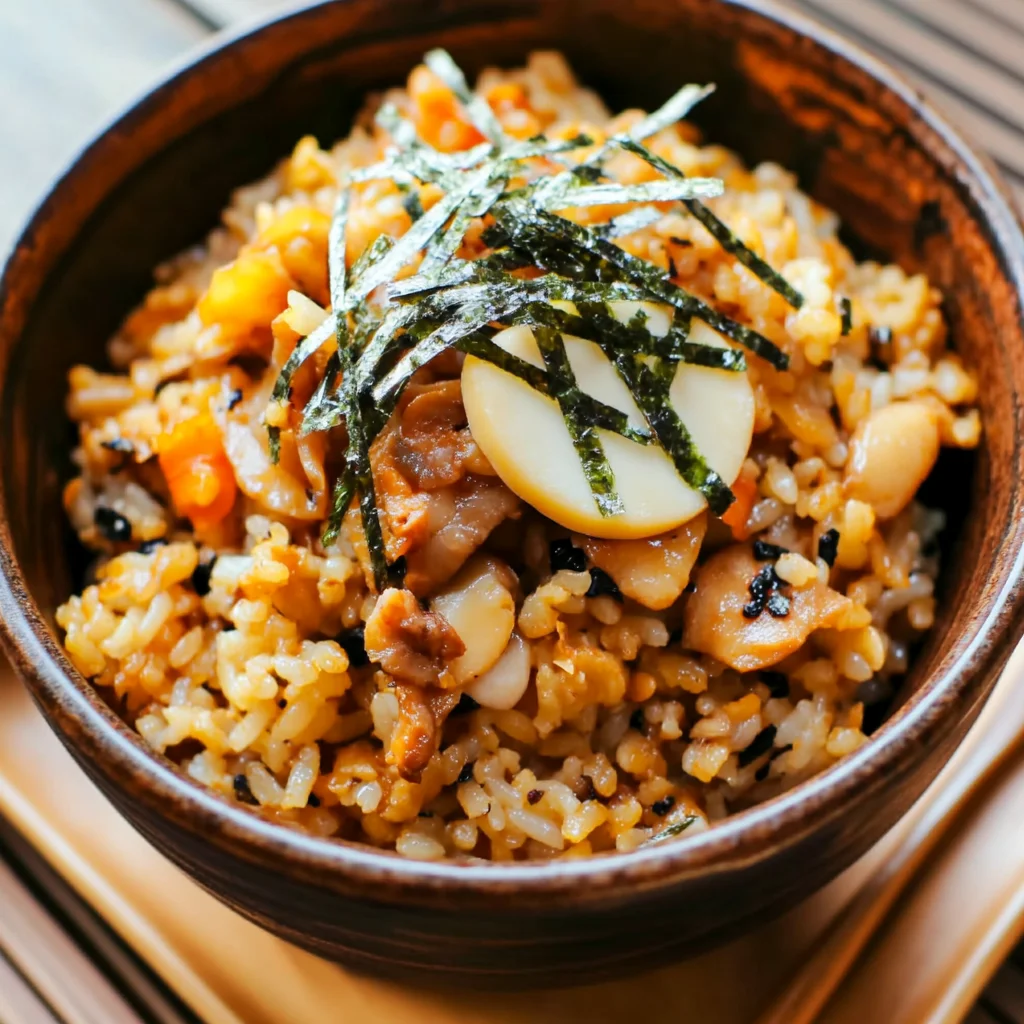 Gobo and Miso Takikomi Gohan Recipe (Warm and Comforting)