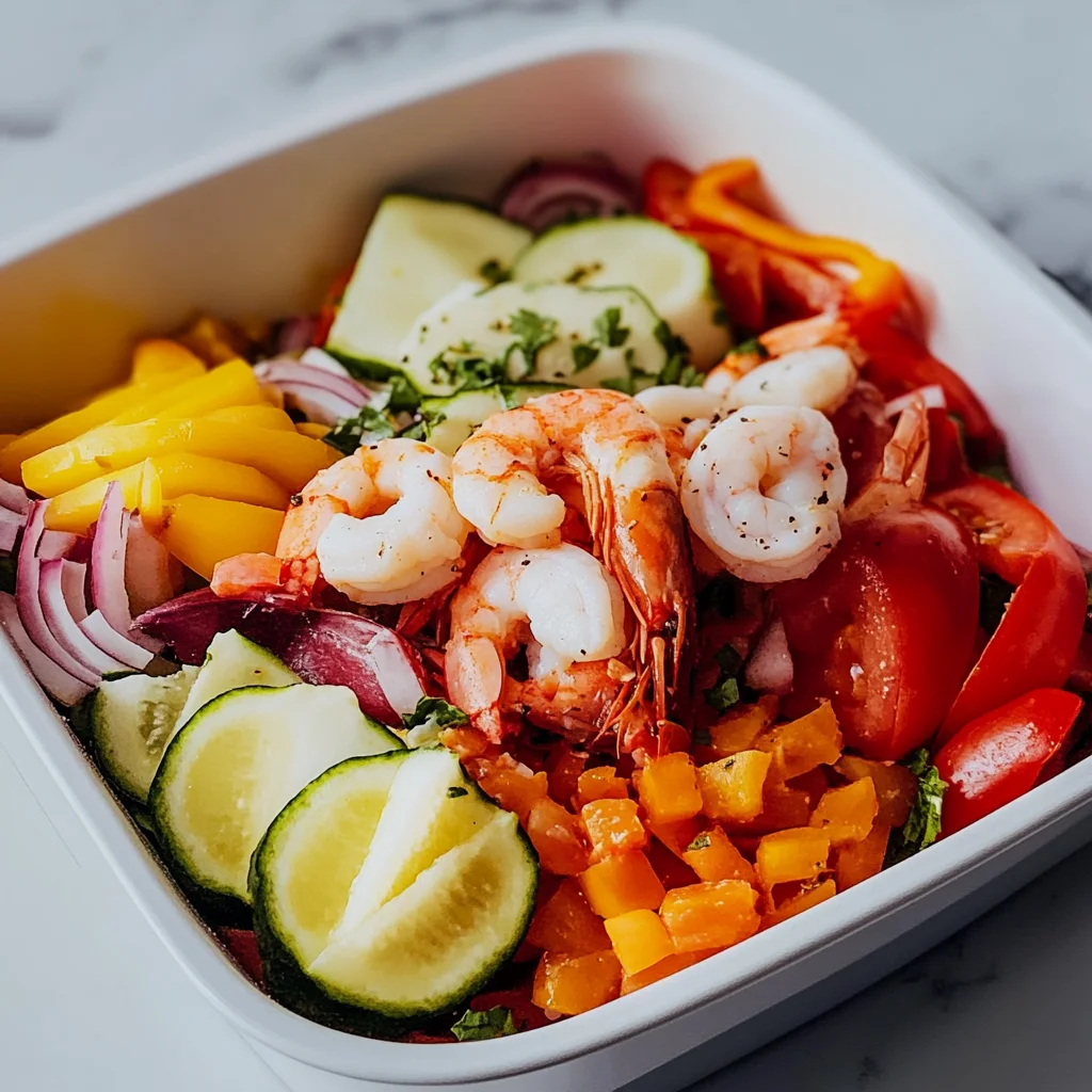 Refreshing Seafood Salad with Vinaigrette Recipe