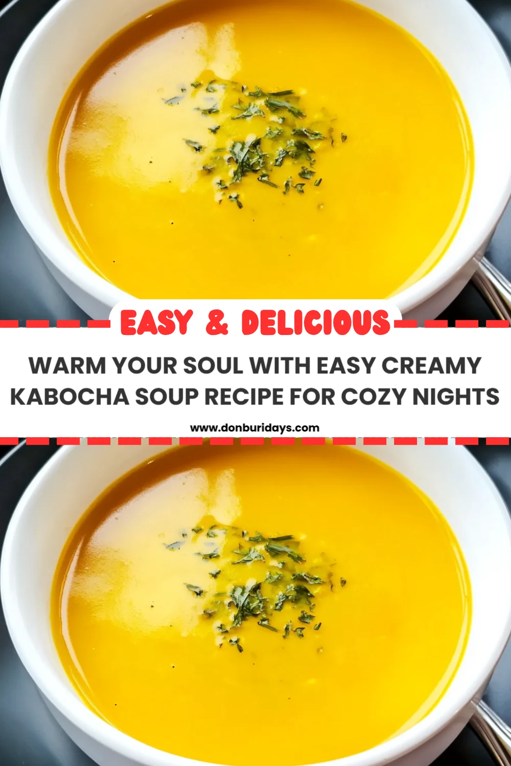 Warm Your Soul with Easy Creamy Kabocha Soup Recipe for Cozy Nights