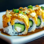 Delicious Dragon Roll Recipe (A Fun Sushi Adventure at Home)