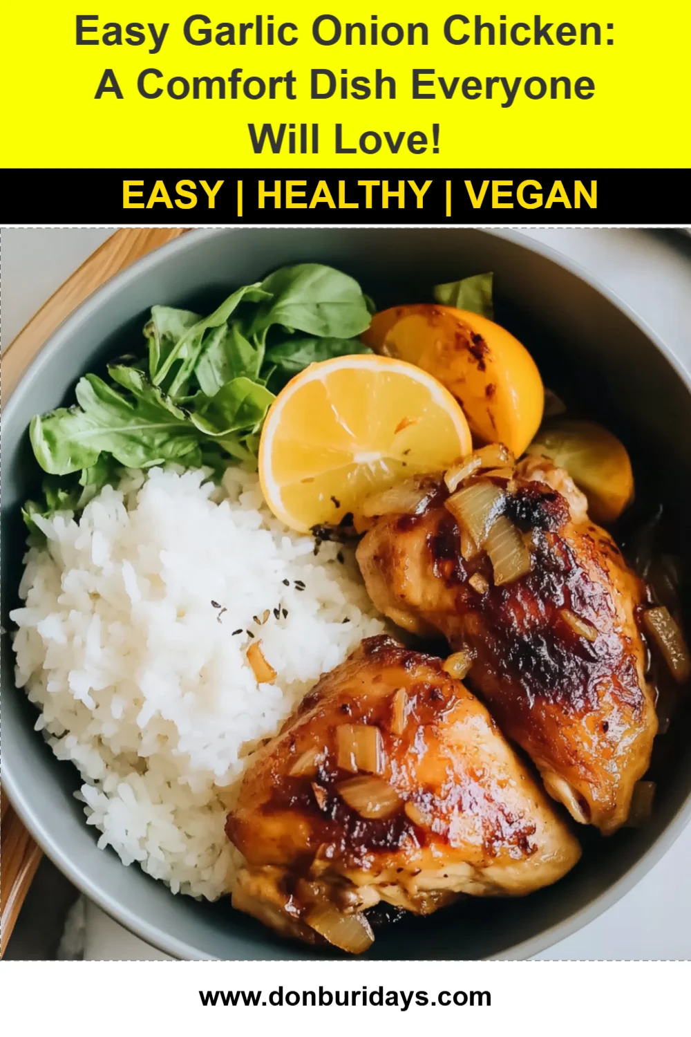 Easy Garlic Onion Chicken: A Comfort Dish Everyone Will Love!