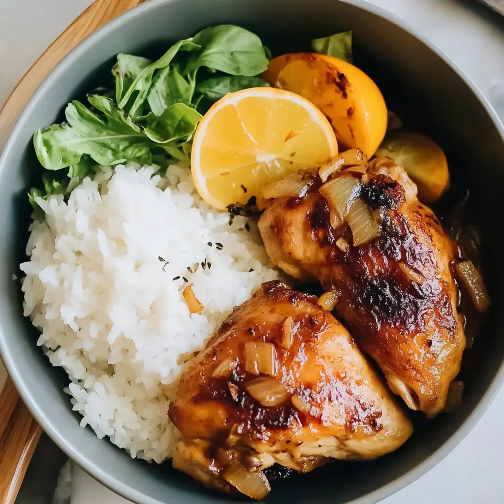 Delicious Garlic Onion Chicken Recipe