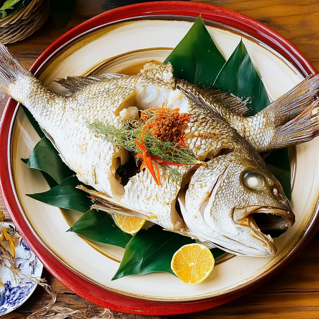 Delicious Japanese Baked Sea Bream Recipe