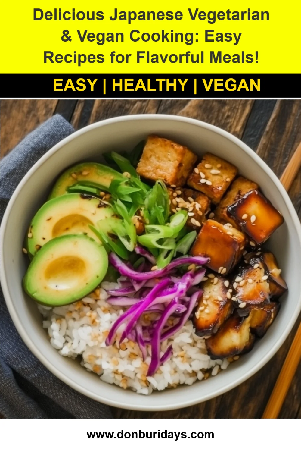 Delicious Japanese Vegetarian & Vegan Cooking: Easy Recipes for Flavorful Meals!