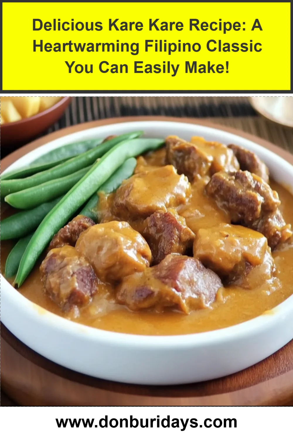 Delicious Kare Kare Recipe: A Heartwarming Filipino Classic You Can Easily Make!