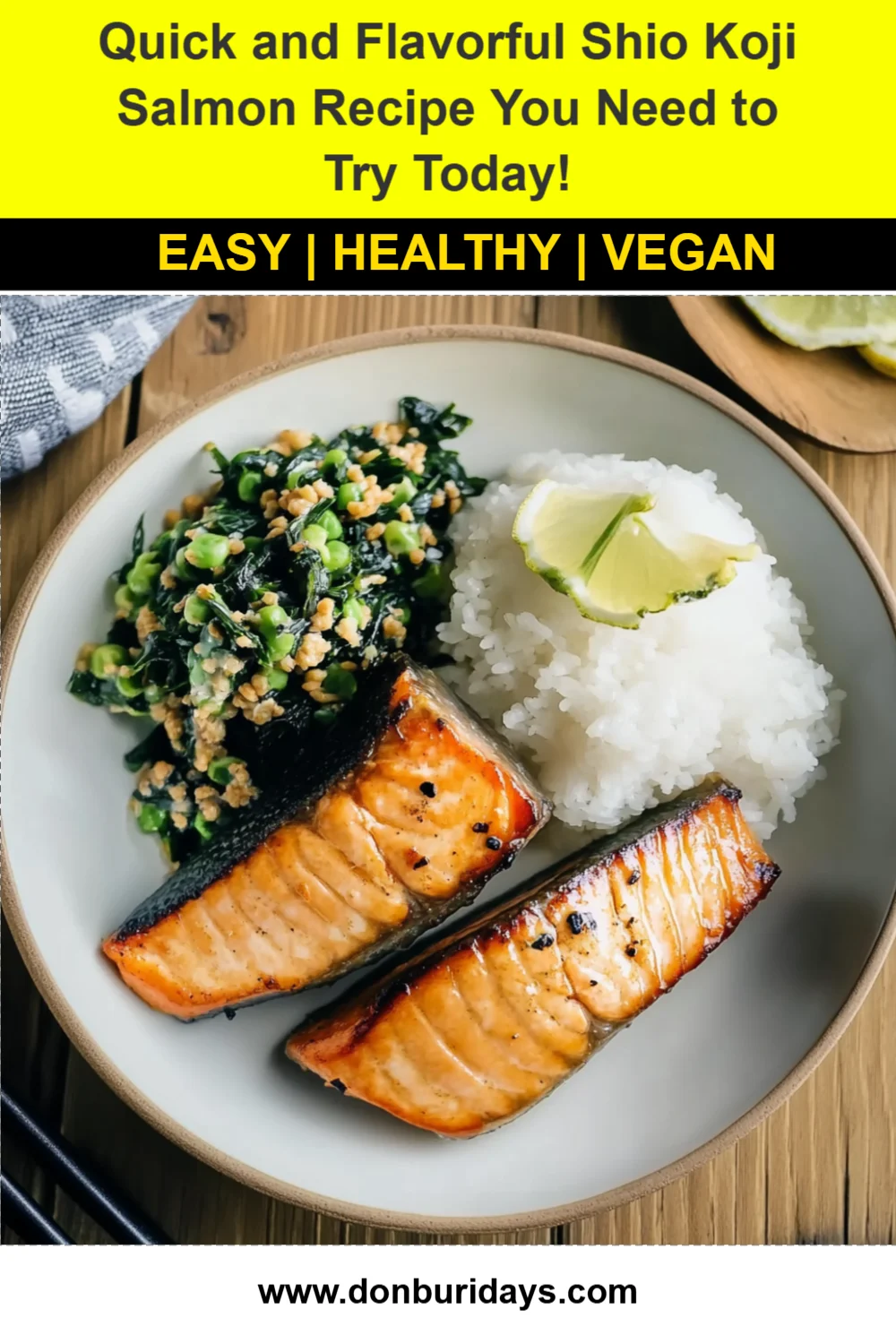 Quick and Flavorful Shio Koji Salmon Recipe You Need to Try Today!