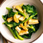 Delicious Simmered Fried Tofu and Greens Recipe