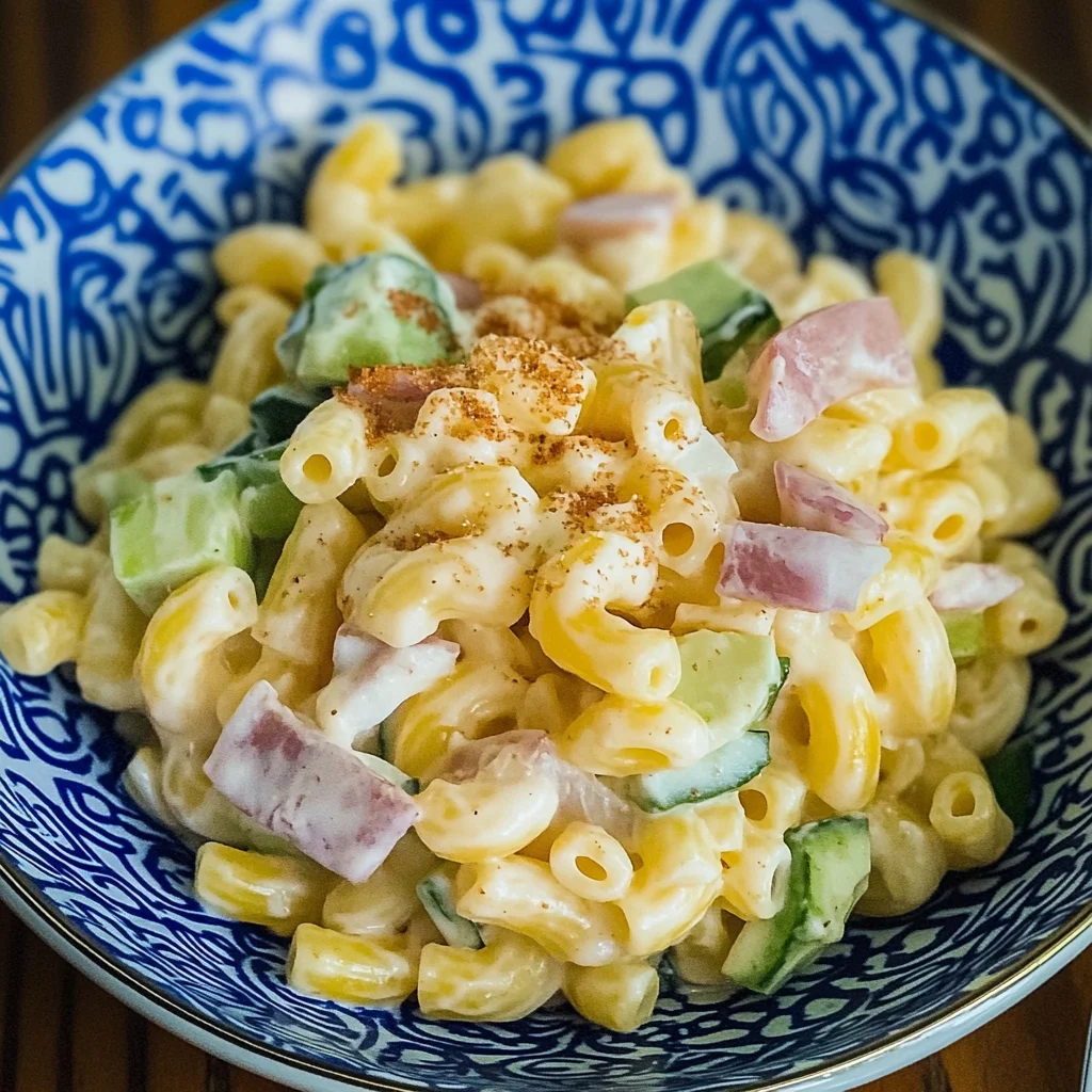 Deliciously Creamy Japanese Macaroni Salad Recipe