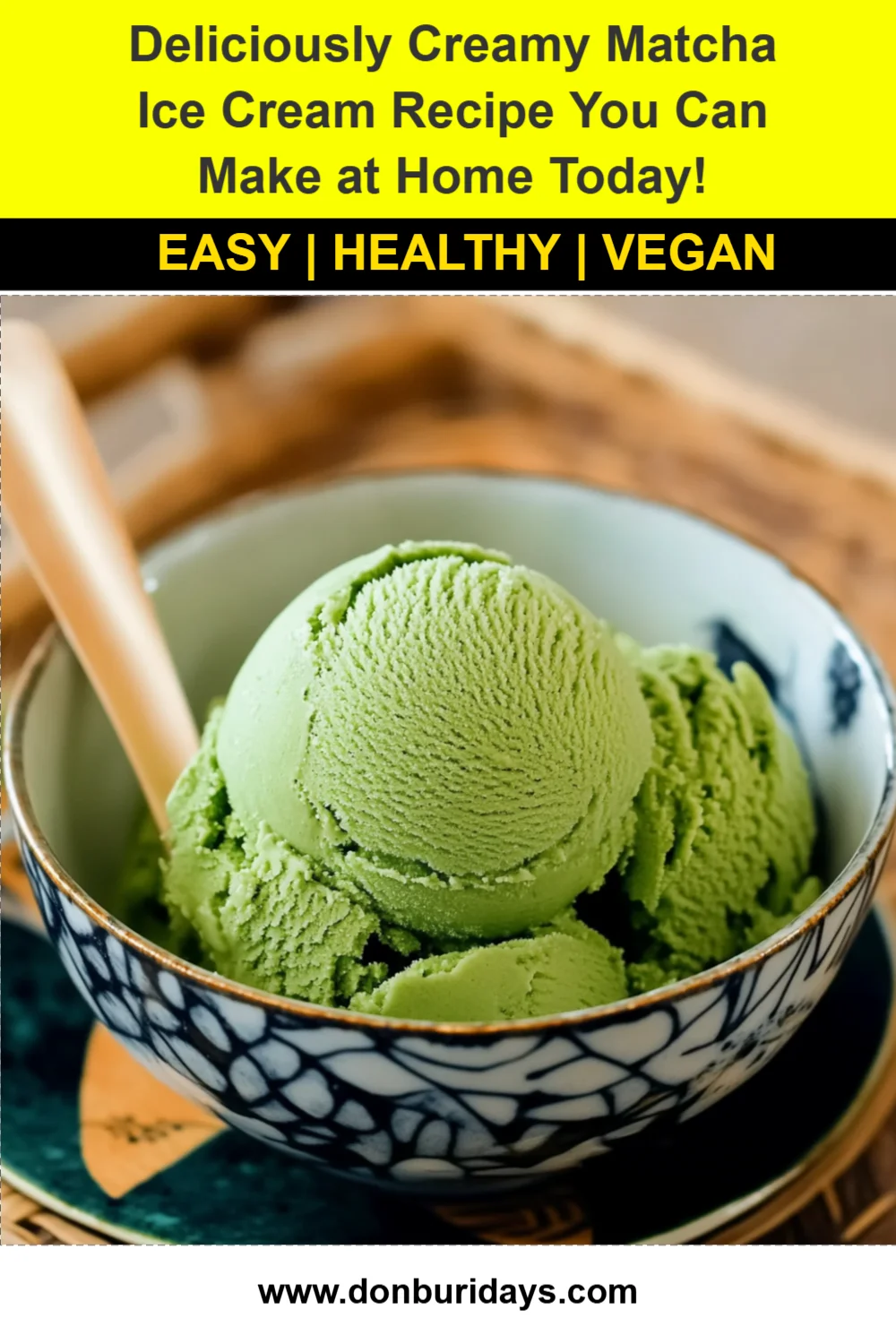 Deliciously Creamy Matcha Ice Cream Recipe You Can Make at Home Today!