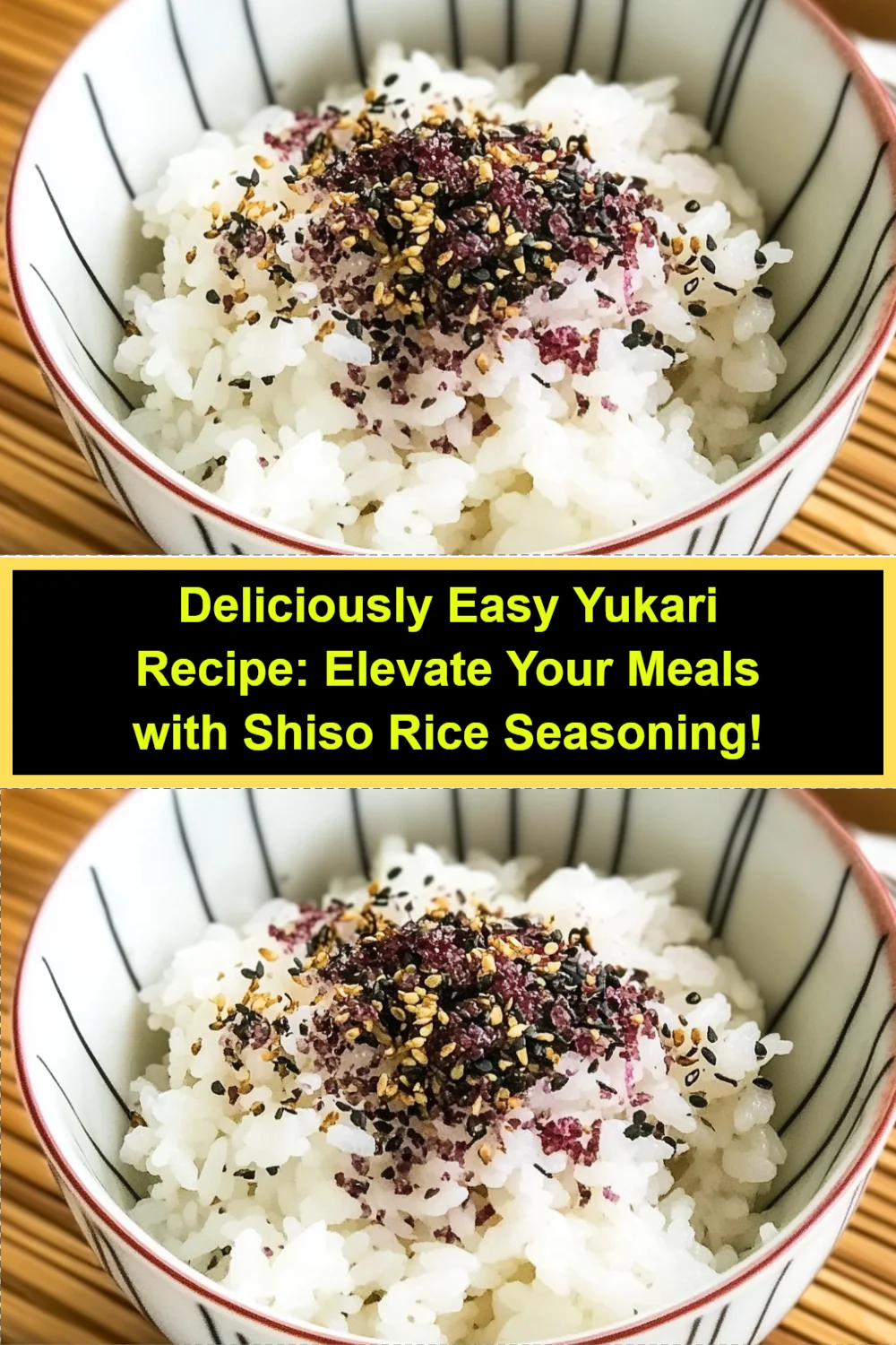 Deliciously Easy Yukari Recipe: Elevate Your Meals with Shiso Rice Seasoning!