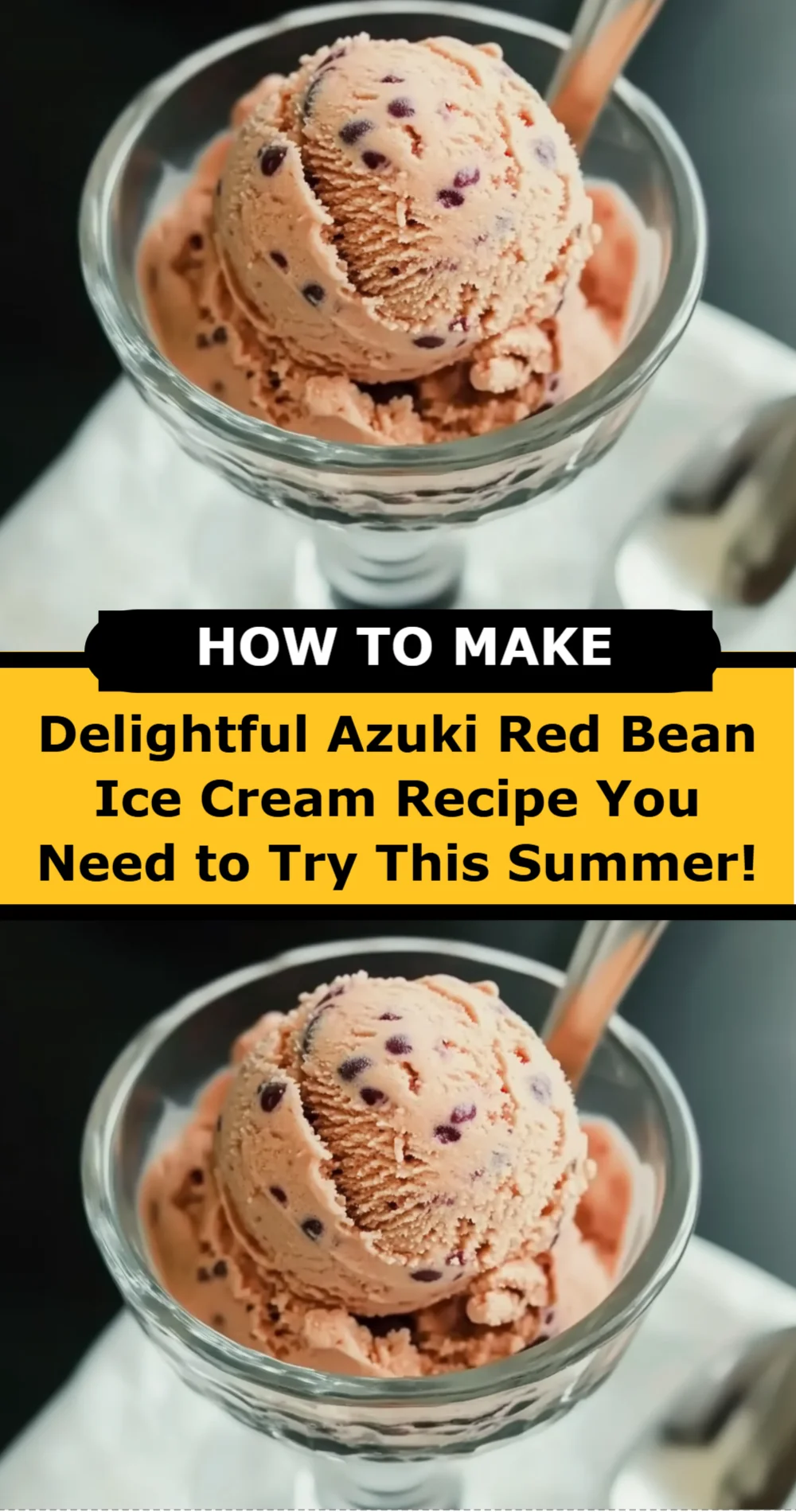 Delightful Azuki Red Bean Ice Cream Recipe You Need to Try This Summer!