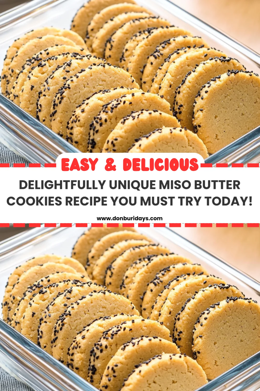 Delightfully Unique Miso Butter Cookies Recipe You Must Try Today!