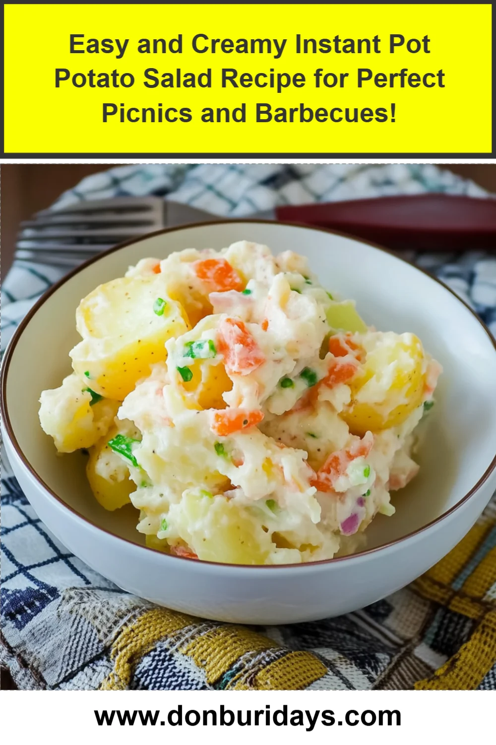Easy and Creamy Instant Pot Potato Salad Recipe for Perfect Picnics and Barbecues!
