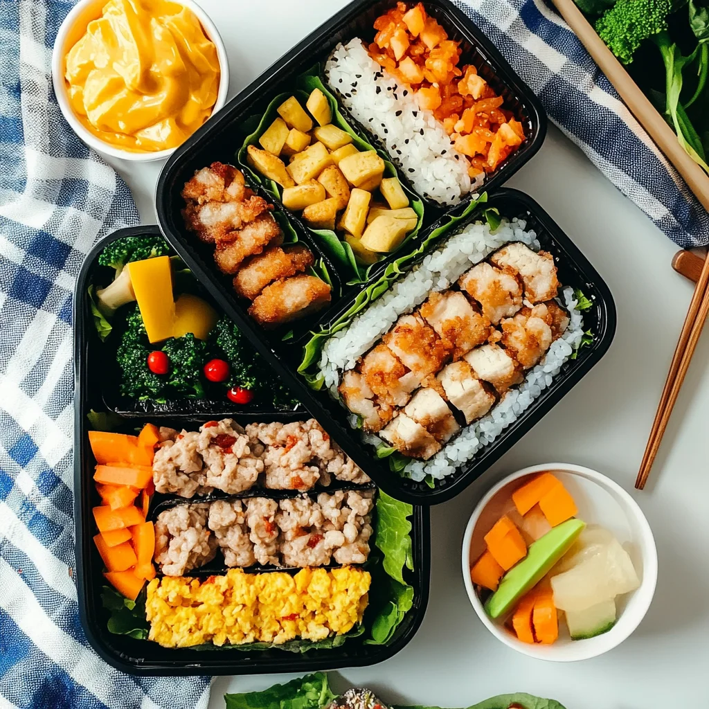 Easy Meal Prep Bento Recipes for the $3 Challenge
