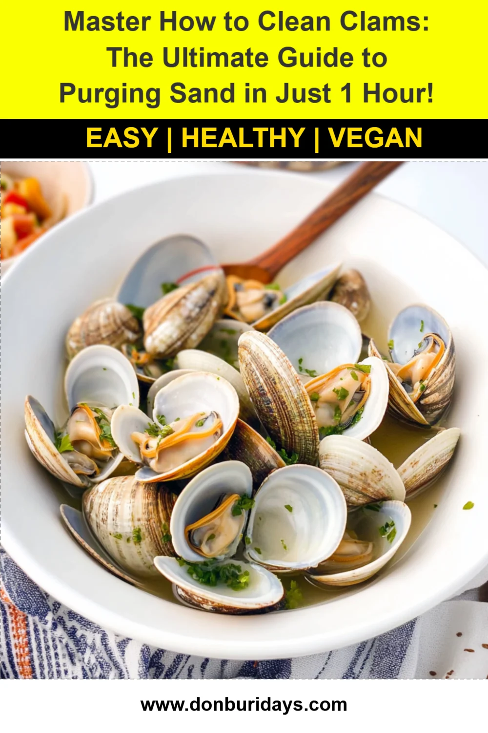 Master How to Clean Clams: The Ultimate Guide to Purging Sand in Just 1 Hour!
