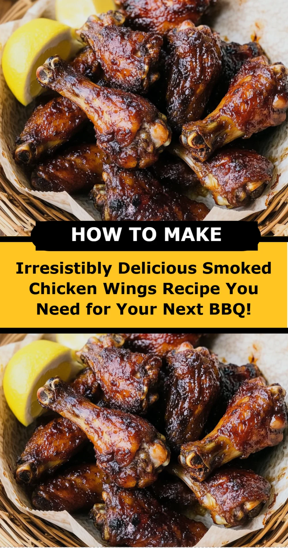 Irresistibly Delicious Smoked Chicken Wings Recipe You Need for Your Next BBQ!