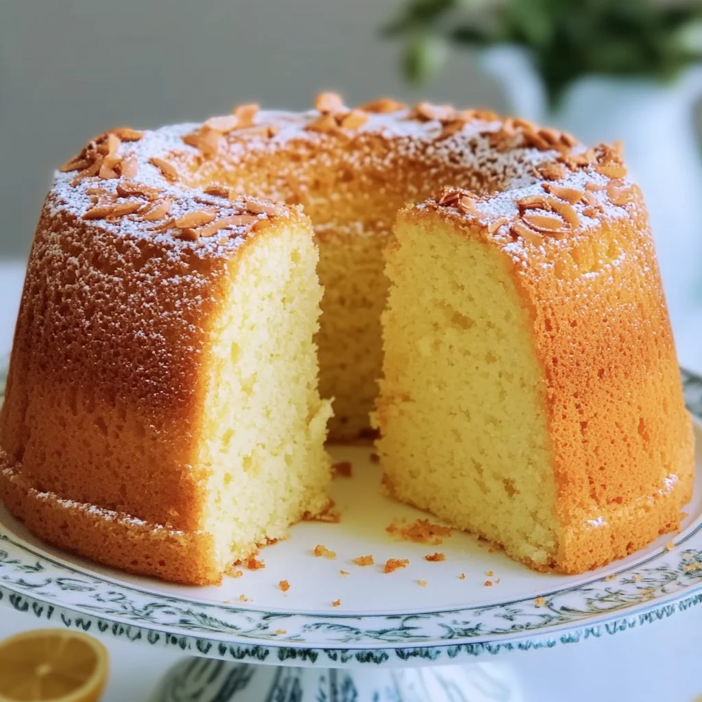 Perfect Chiffon Cake Recipe (Light and Fluffy!)