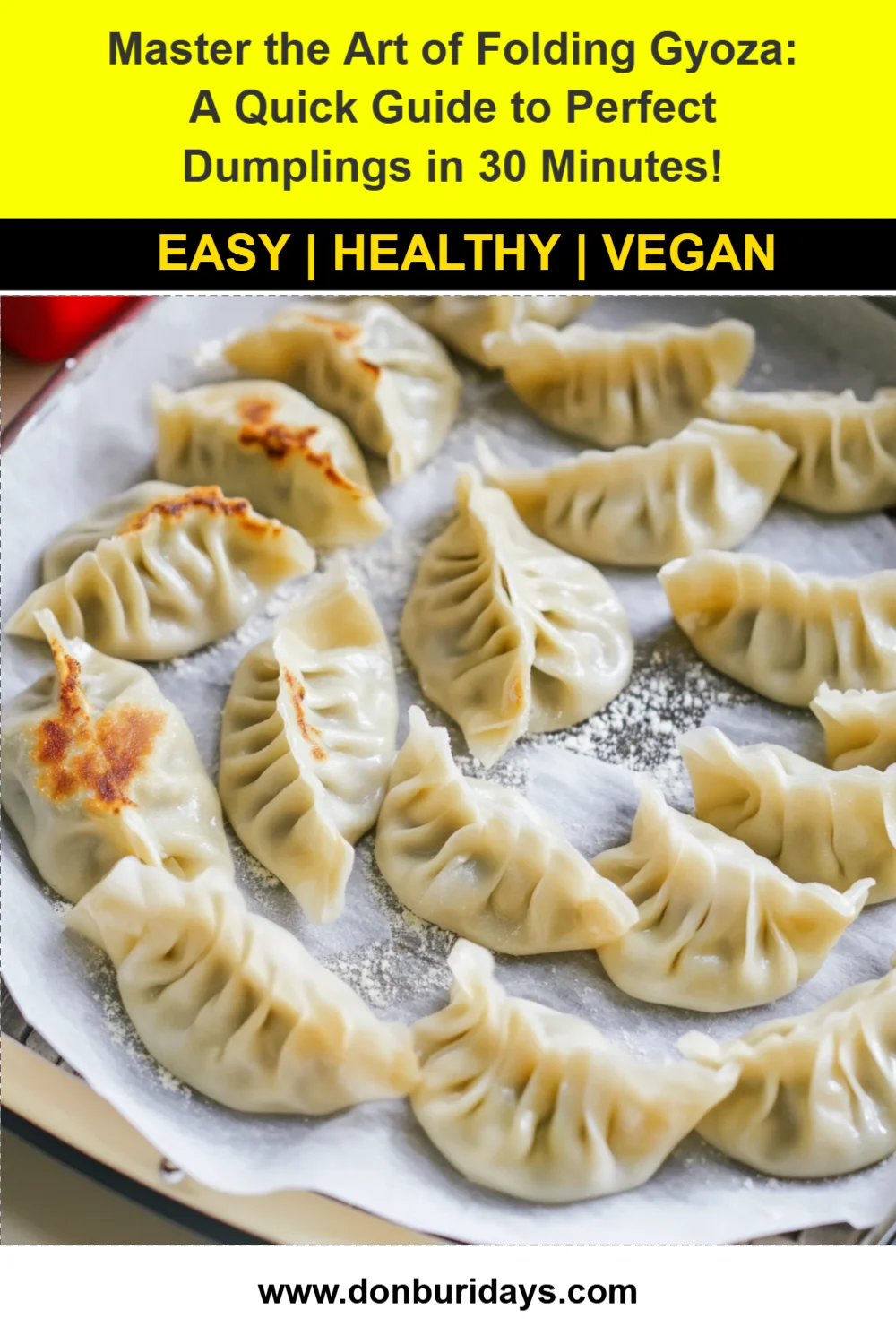 Master the Art of Folding Gyoza: A Quick Guide to Perfect Dumplings in 30 Minutes!