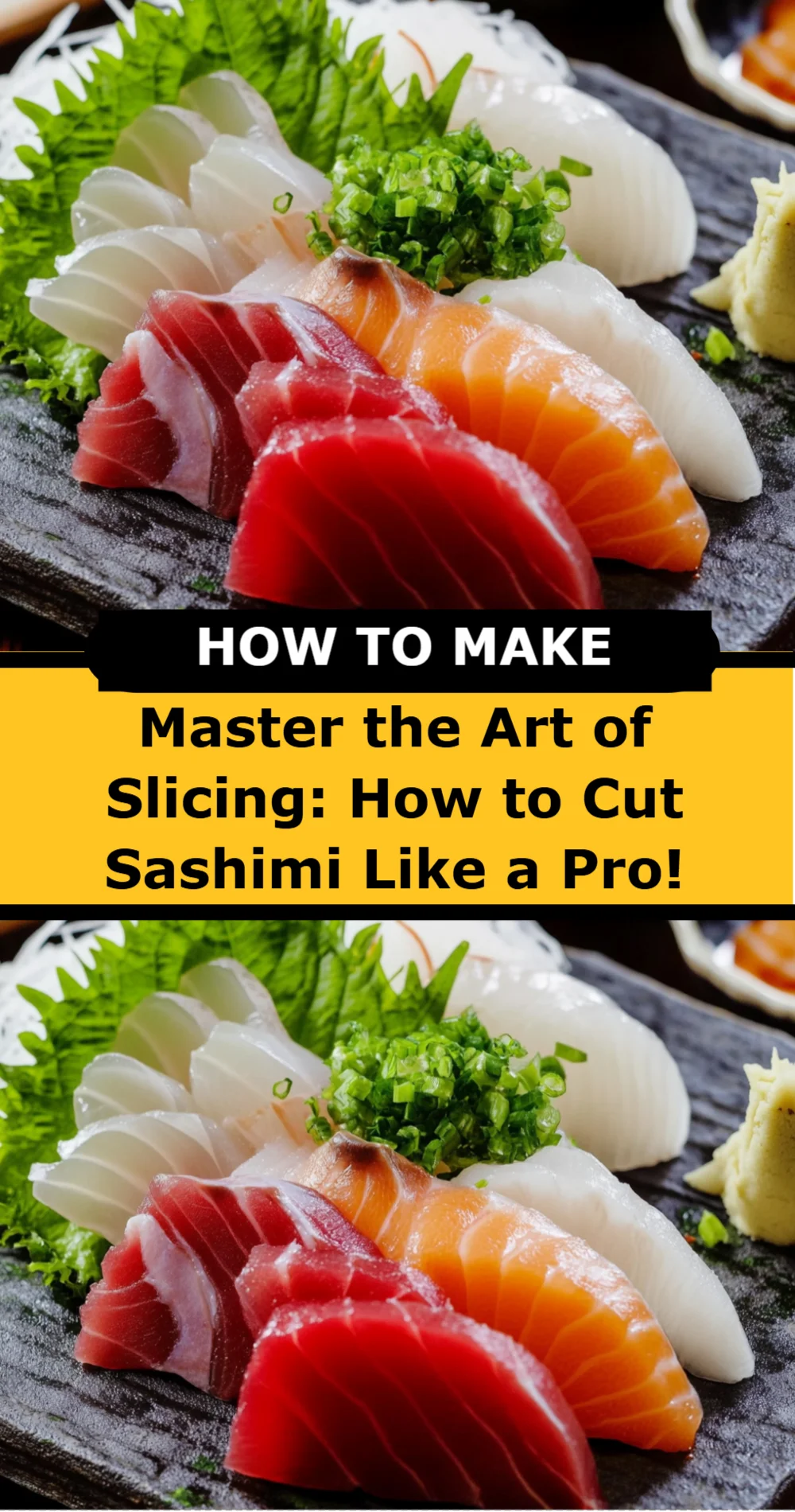 Master the Art of Slicing: How to Cut Sashimi Like a Pro!
