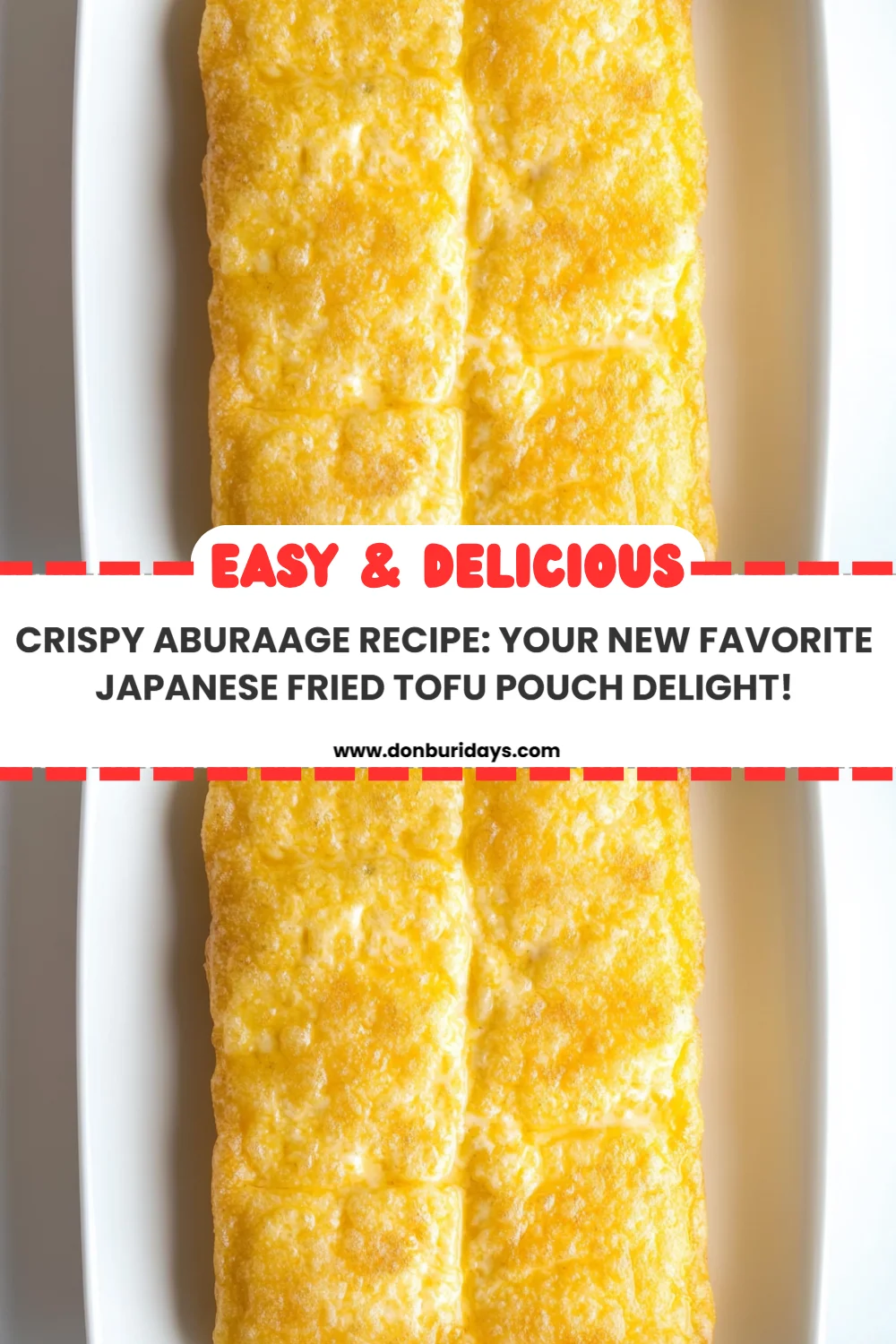 Crispy Aburaage Recipe: Your New Favorite Japanese Fried Tofu Pouch Delight!