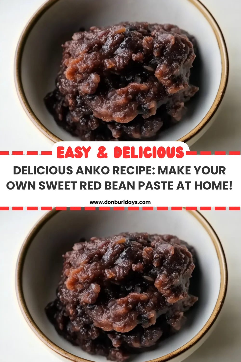 Delicious Anko Recipe: Make Your Own Sweet Red Bean Paste at Home!