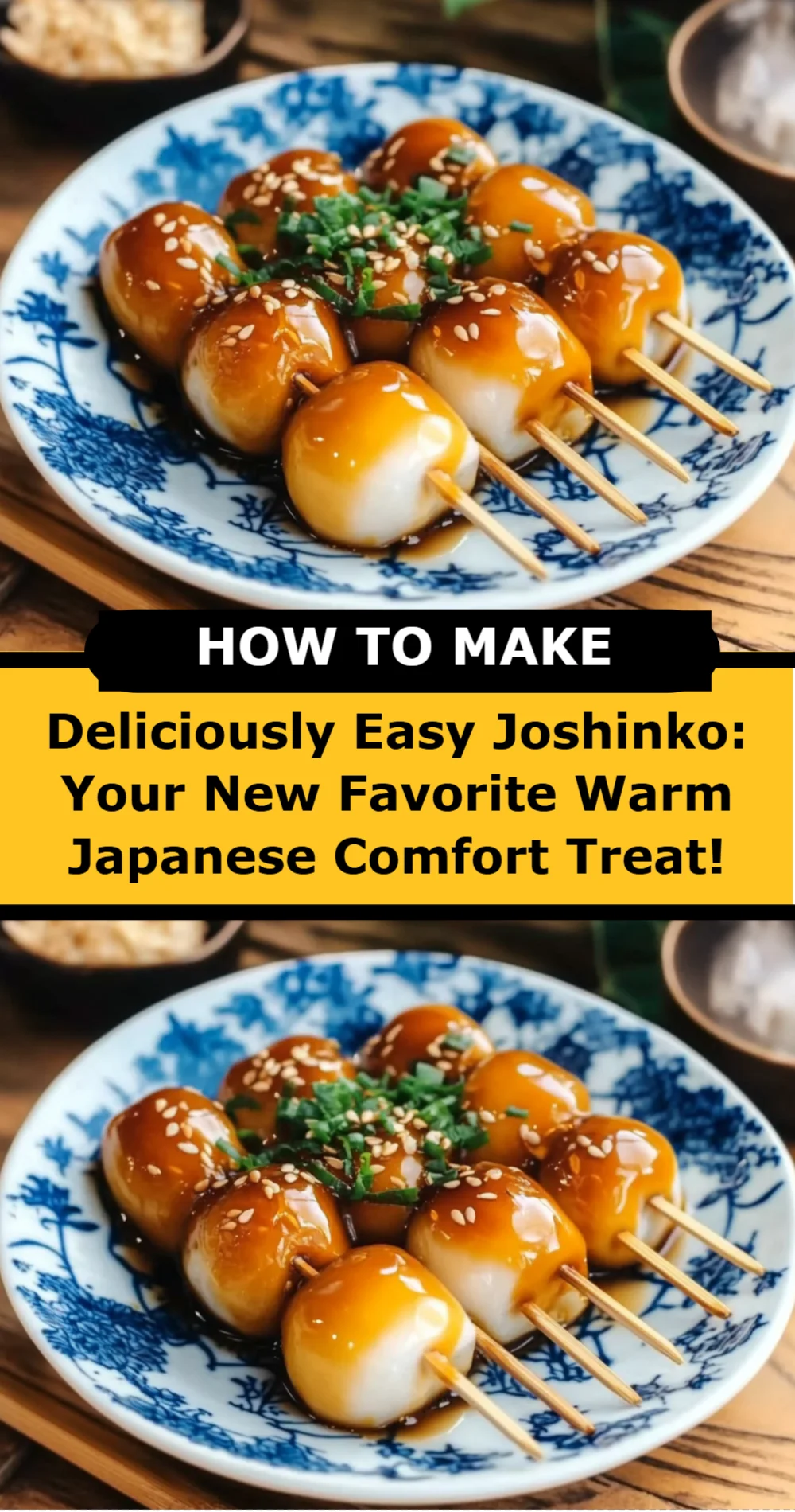 Deliciously Easy Joshinko: Your New Favorite Warm Japanese Comfort Treat!