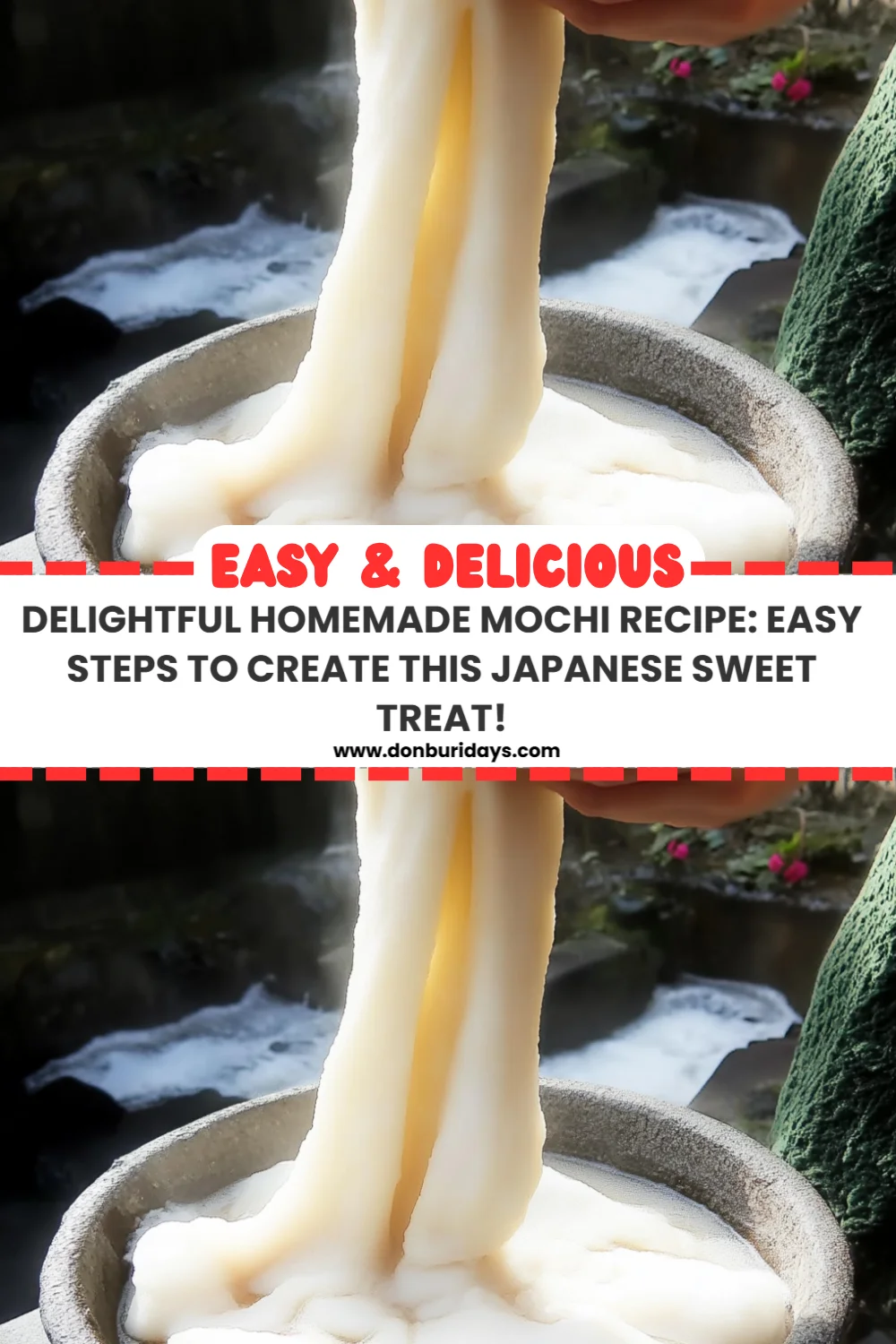 Delightful Homemade Mochi Recipe: Easy Steps to Create This Japanese Sweet Treat!