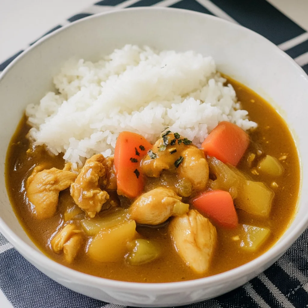 Easy Japanese Chicken Curry Recipe