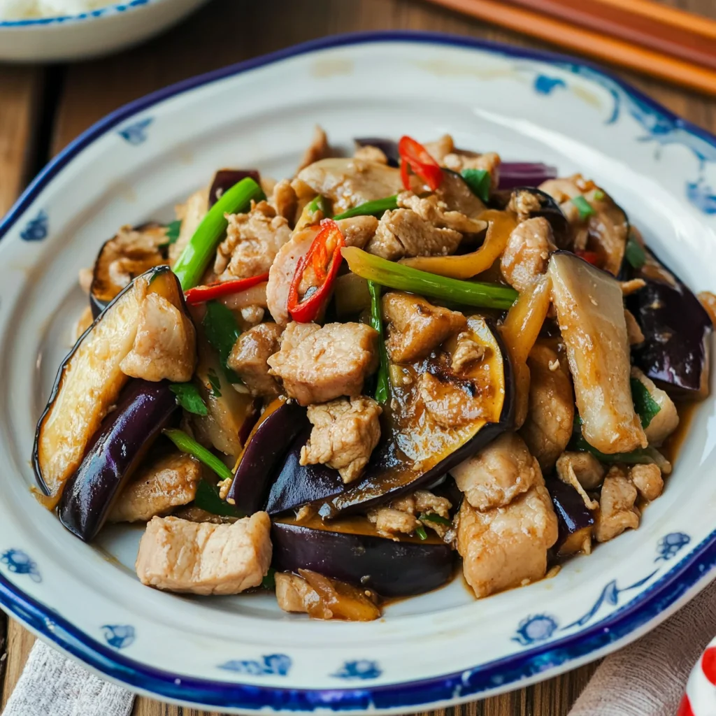Easy Pork and Eggplant Stir-Fry Recipe