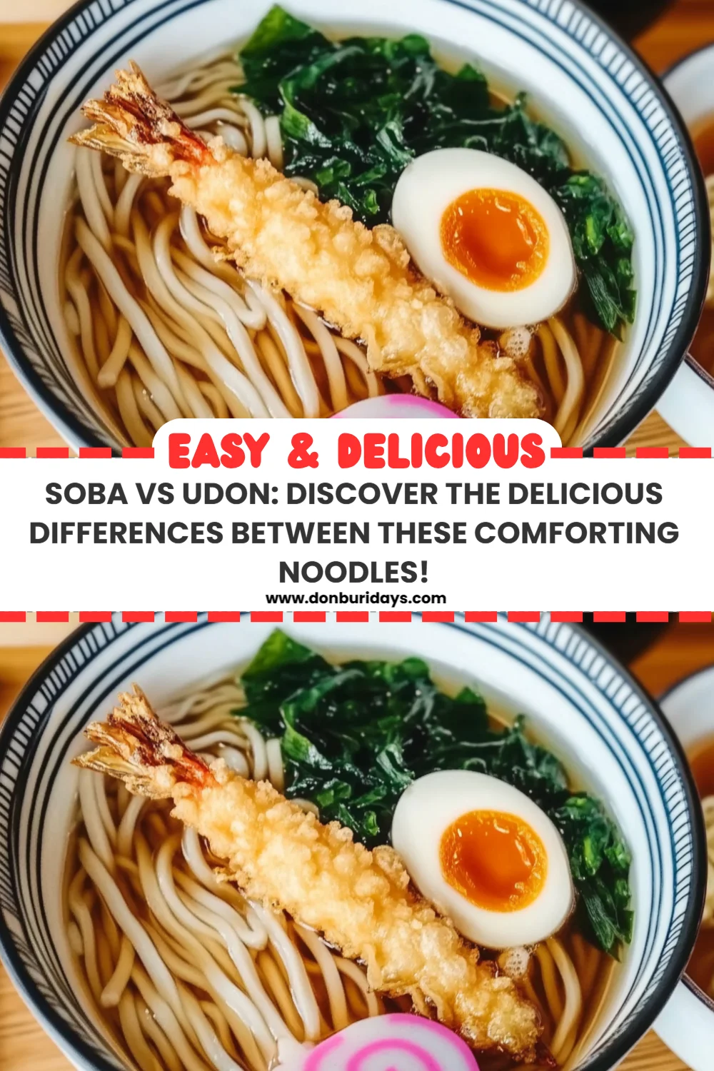 Soba vs Udon: Discover the Delicious Differences Between These Comforting Noodles!