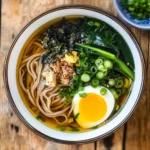 Warm and Inviting Soba Noodle Soup Recipe